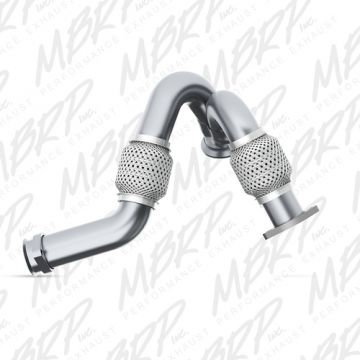 MBRP Turbo Up Pipe Ford Dual Aluminum 3