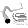 MBRP 4" Turbo Back Single fler T409 Stainless Steel LM