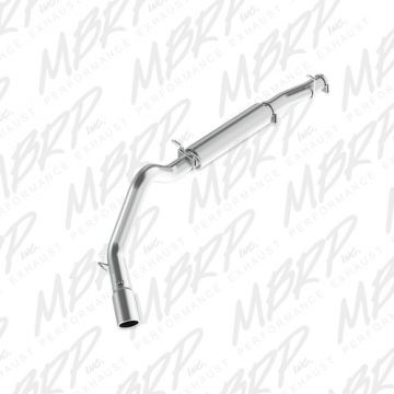 MBRP 4" Cat Back, Single Side Exit, Aluminum L