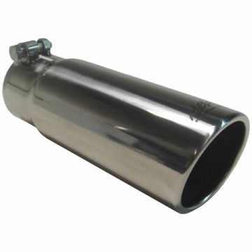 MBRP 3.5" Tip Angled Rolled End 3" Inlet 10" Length Bolt-On T304 Stanless