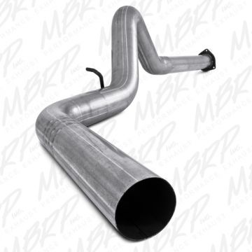 MBRP 4" DPF Back Single Side Performance Series Aluminized Steel