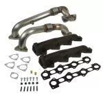 Exhaust Manifold & Up-Pipes Set Power Stroke 6.4L Ford 2008-2010 F-250/F-350/F-450/F-550 SuperDuty