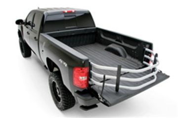 AMP Research Silver BedXtender HD Sport for Silverado Sierra F250 F350 Titan Ram 2500 3500