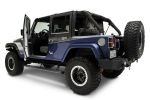 PowerStep Electric Running Boards For 07-17 Wrangler JK Unlimited 4-Door AMP Research