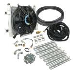 Xtrude Transmission Cooler with Fan Complete Kit for 5/8in Lines (Silverado/Sierra)
