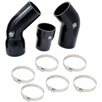 BladeRunner Intercooler Couplings & Clamps Kit - Factory Intercooler & AFE Tubes