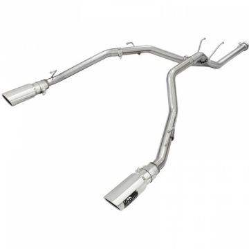 Large Bore-HD  2-1/2" 409 Stainless Steel DPF-Back Exhaust System