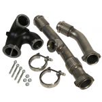 BD 6.0L Powerstroke UpPipes Kit w/EGR Connector - Ford 2004.5-2007