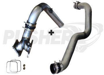 Pusher SuperMax Intake System & Pusher Max 3" Driver-side Charge Tube