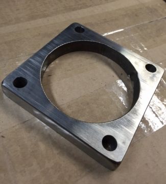 Crazy Carls Intake Horn Flange - 304 Stainless