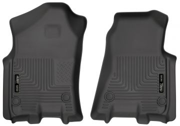 Husky  Floor Liners 2019 Ram 1500 Front Seat Black Husky Liners