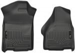Husky Floor Liners Front 02-15 Dodge Ram -Black