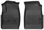 Husky Floor Liners Front 2015 Colorado/Canyon -Black