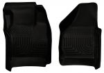 Husky Floor Liners Front 08-10 Ford F-Series -Black