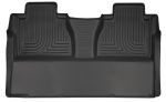 Husky Floor Liners 2nd Seat (Full Coverage) 14-15 Toyota Tundra CrewMax Cab -Black