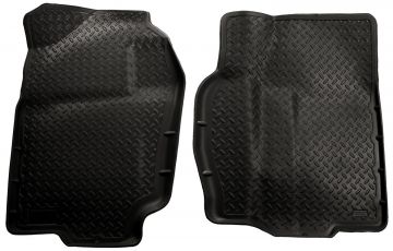 Husky Floor Liners Front 94-02 Dodge Ram Classic Style-Black