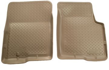 Husky Floor Liners Front 97-03 F-150 SuperCrew/Lincoln Blackwood/Navigator Classic Style-Tan