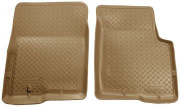 Husky Floor Liners Front 04-08 F-150/Mark LT Classic Style-Tan