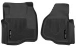 Husky Floor Liners Front 11-15 Ford F Series No Driver Side Foot Rest X-Act Contour-Black