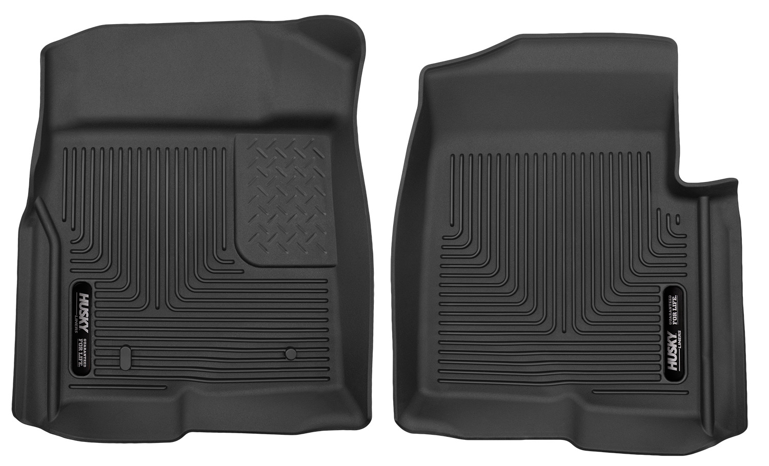Diesel Auto Power Husky Floor Liners Front 0914 Ford F150 XAct