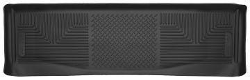 Husky 2nd Seat Floor Liner 11-15 F-250, F-350, F-450 Super Duty Crew Cab-Black X-Act Contour