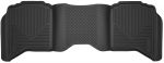 Husky 2nd Seat Floor Liner 09-15 Dodge Ram Crew Cab-Black X-Act Contour