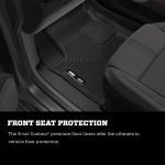 X-ACT Contour Front And 2nd Seat Floor Liners 09-18 Dodge Ram Crew Cab Black Husky Liners