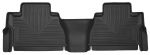 Husky 2nd Seat Floor Liner 07-13 Toyota Tundra Dbl/CrewMax Cab-Black X-Act Contour