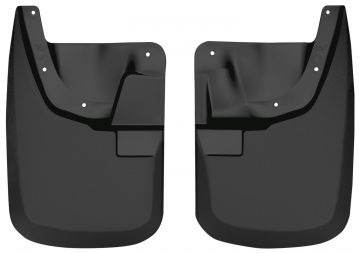 Husky Mud Flaps Front 11-16 F-250,350,450 Super Duty Single Rear Wheels No Fender Flares
