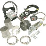 DISCONTINUED-Exhaust Brake Remote Air 4.0in - Dodge 6.7L 2013-2017 w/Non-VGT Turbo