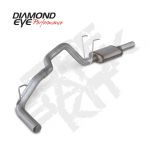 Diamond Eye DPF Back Aluminized Kit Single 3