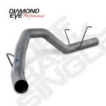 Diamond Eye DPF Back Stainless Steel Kit Single 4