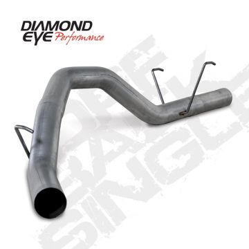 Diamond Eye DPF Back Stainless Steel Kit Single 4"