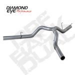 Diamond Eye DPF Back Stainless Steel Kit Dual 4