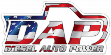 DAP American Flag Logo Die Cut Sticker