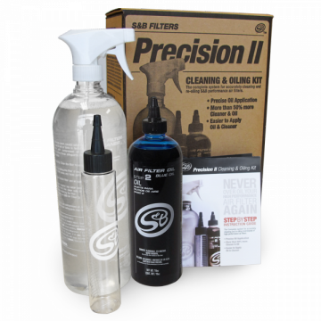 S&B Precision II: Cleaning & Oil Kit (Blue  Oil)