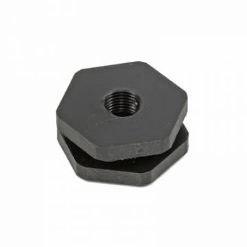 Water-Methanol Nozzle Mounting Adapter Rubber Intake Hose (1/8 in NPT Threads) 1/8 in NPT Threads