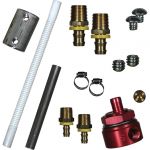 FASS STK1003 Diesel Fuel 5/8 In Fuel Module Suction Tube Kit Includes Bulkhead Fitting