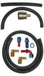 Billet Aluminum Fuel Pickup with lift pump fittings, hose and clamps GM 2001-2005 LB7 LLY