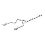 PPE 20-22 GM 3.0L Duramax 304 S/S DPF-Back Exhaust Dual Exit Polished Tubes Polished Tips