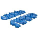 Valve Cover Kit Blue w/ Pillars 2004.5-2010 GM 6.6L Duramax PPE Diesel