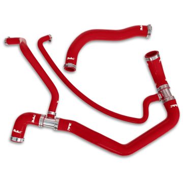 Coolant Hose Kit - GM 6.6L Duramax  2001-2005 LB7 LLY - Red