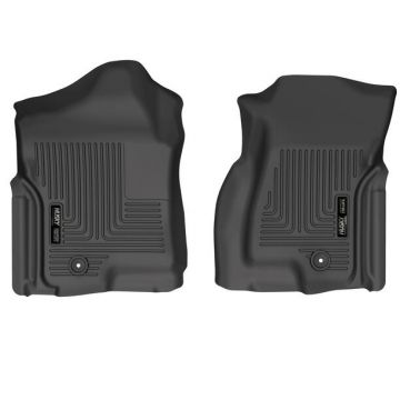 Weatherbeater Front Floor Liners For 1999-2007 Silverado/Sierra 1500/2500 HD/3500 Husky Liners