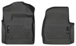 Weatherbeater Front Floor Liners For 2017-2025 F-250/F-350 Super Duty Husky Liners