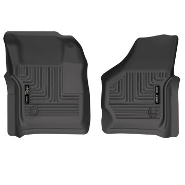 Weatherbeater Front Floor Liners For 1999-2007 F-250/F-350 Super Duty Husky Liners