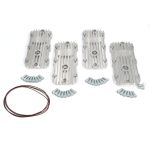 1992-2006 Hummer H1 Heavy-Duty Billet Aluminum Geared Hub Kit Black