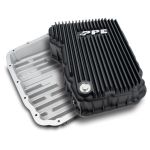 Transmission Pan - 68RFE Flat Bottom 2007.5-2024 - Black