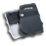 2018-2022 Jeep Wrangler JL/JT w/ 850RE Transmission Heavy-Duty Cast Aluminum Transmission Pan Black