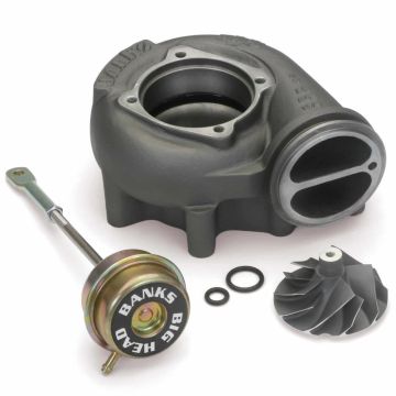 Banks Turbo Upgrade Kit 99.5-03 d 7.3L Big-Head Wastegate Compressor Wheel Quick Turbo