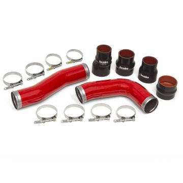 Banks Boost Tube Kit Red PC 2010-12 Ram 6.7L OEM Repl. Boost Tubes